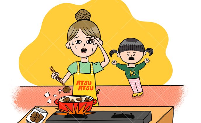雑誌挿絵作品