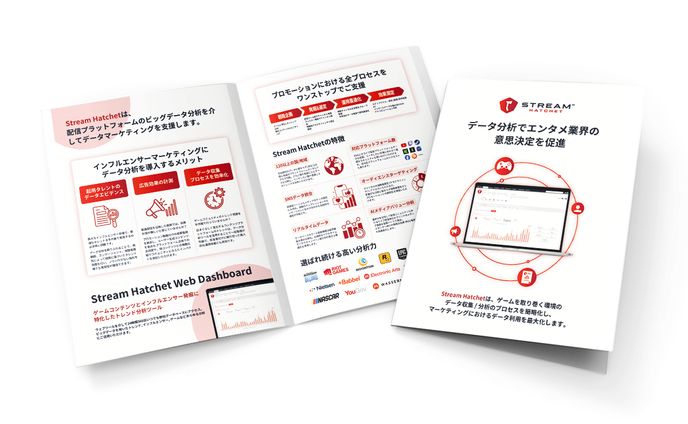 【パンフレット】Stream Hatchet様 (Stream Hatchet Business Intelligence for Gaming and Esports様)