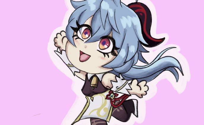 ganyu chibi