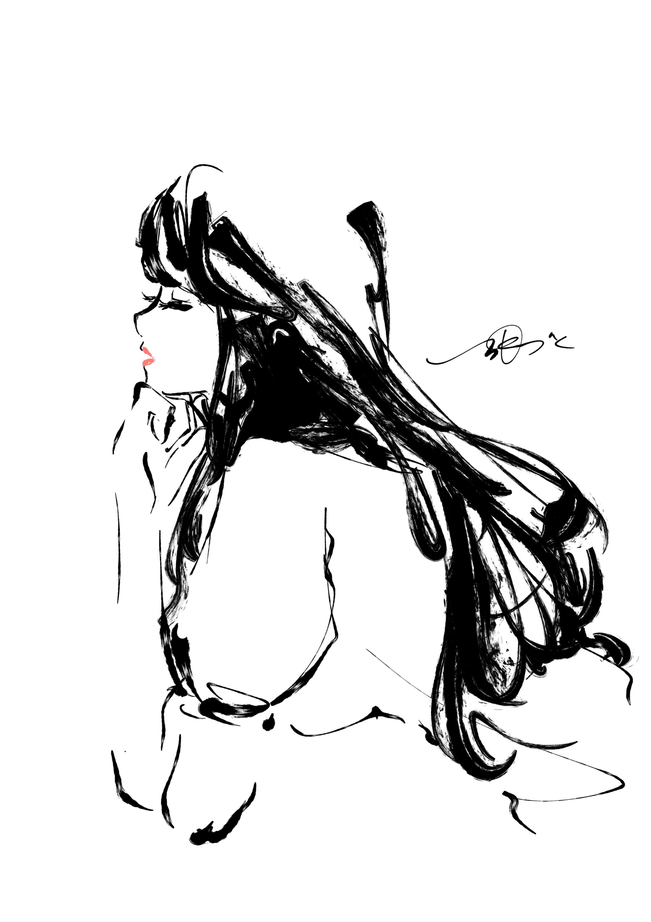 ファッションイラスト風-1