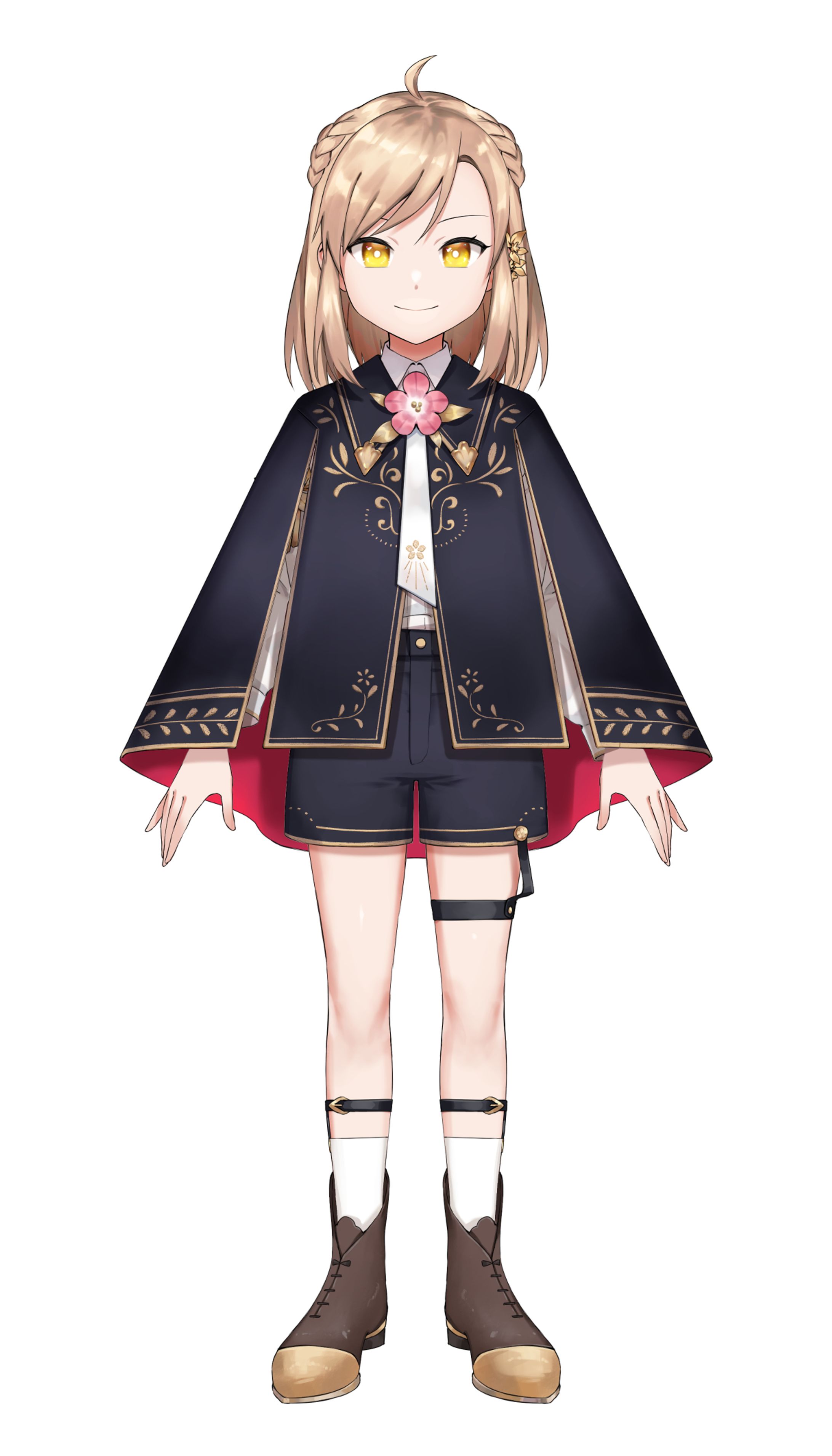 Vtuber『衝羽根ロア』新衣装デザイン-1