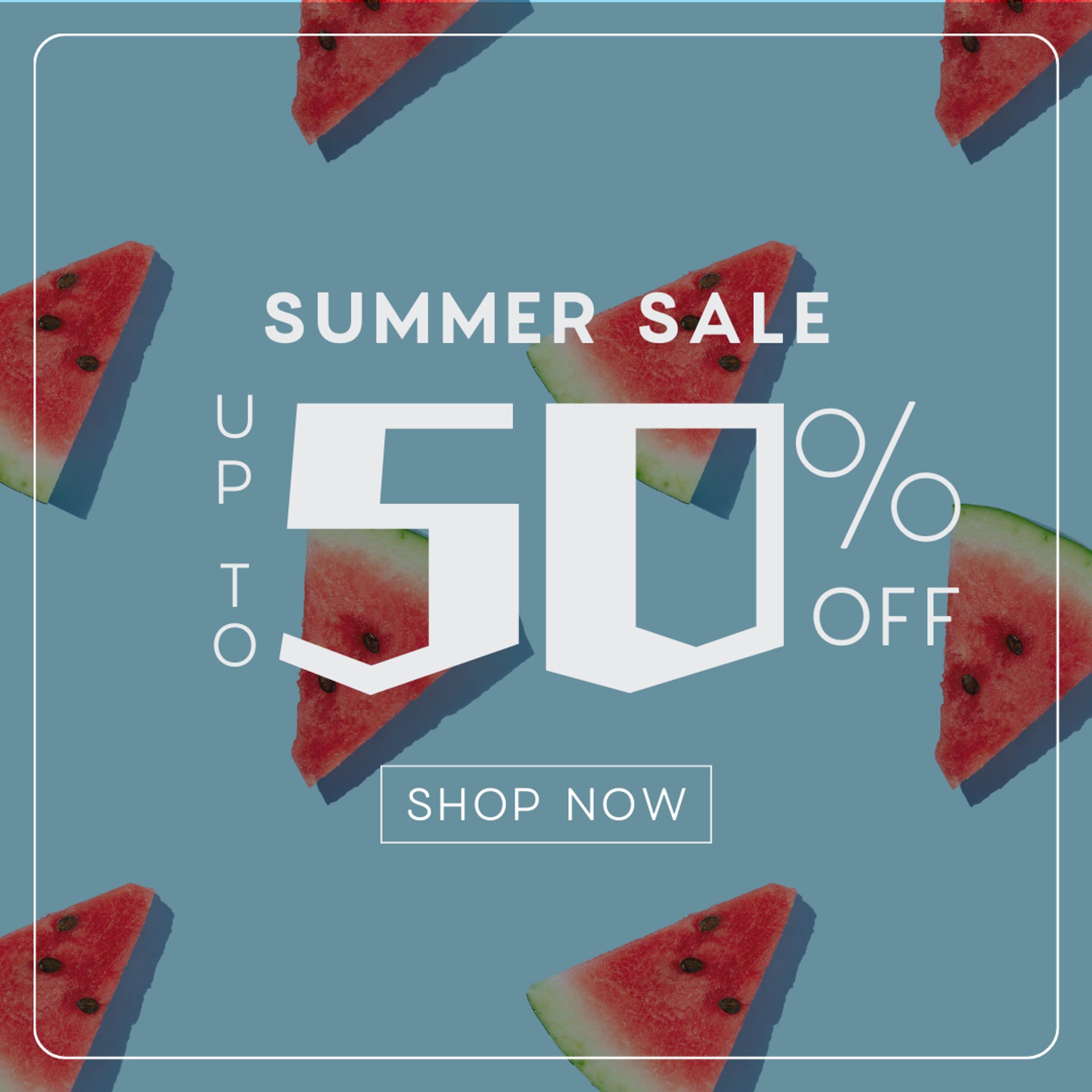 【Instagramフィード画像】SUMMER SALE画像-1