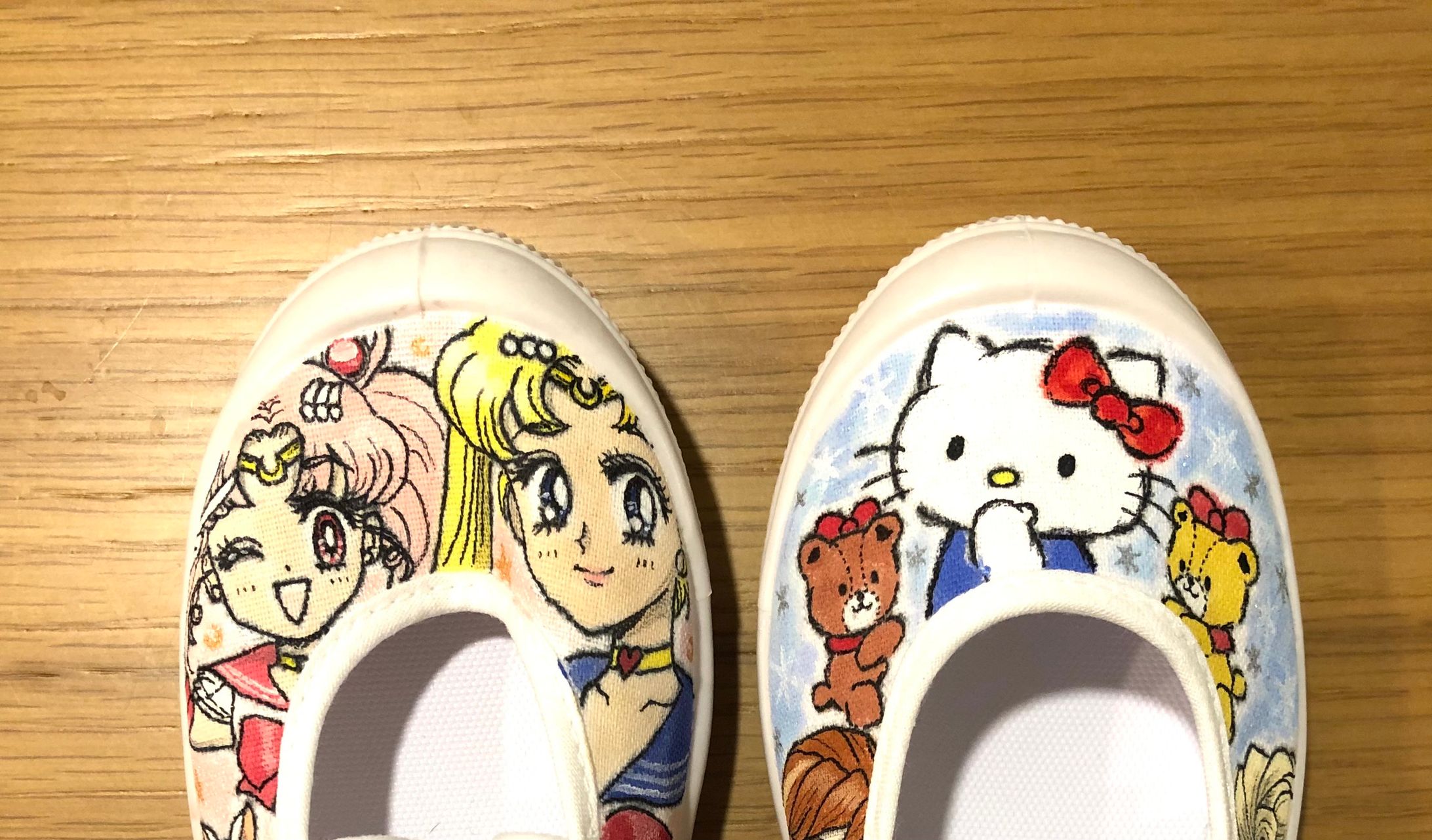 【二次創作】セーラームーン&アナ雪&キティちゃん-1