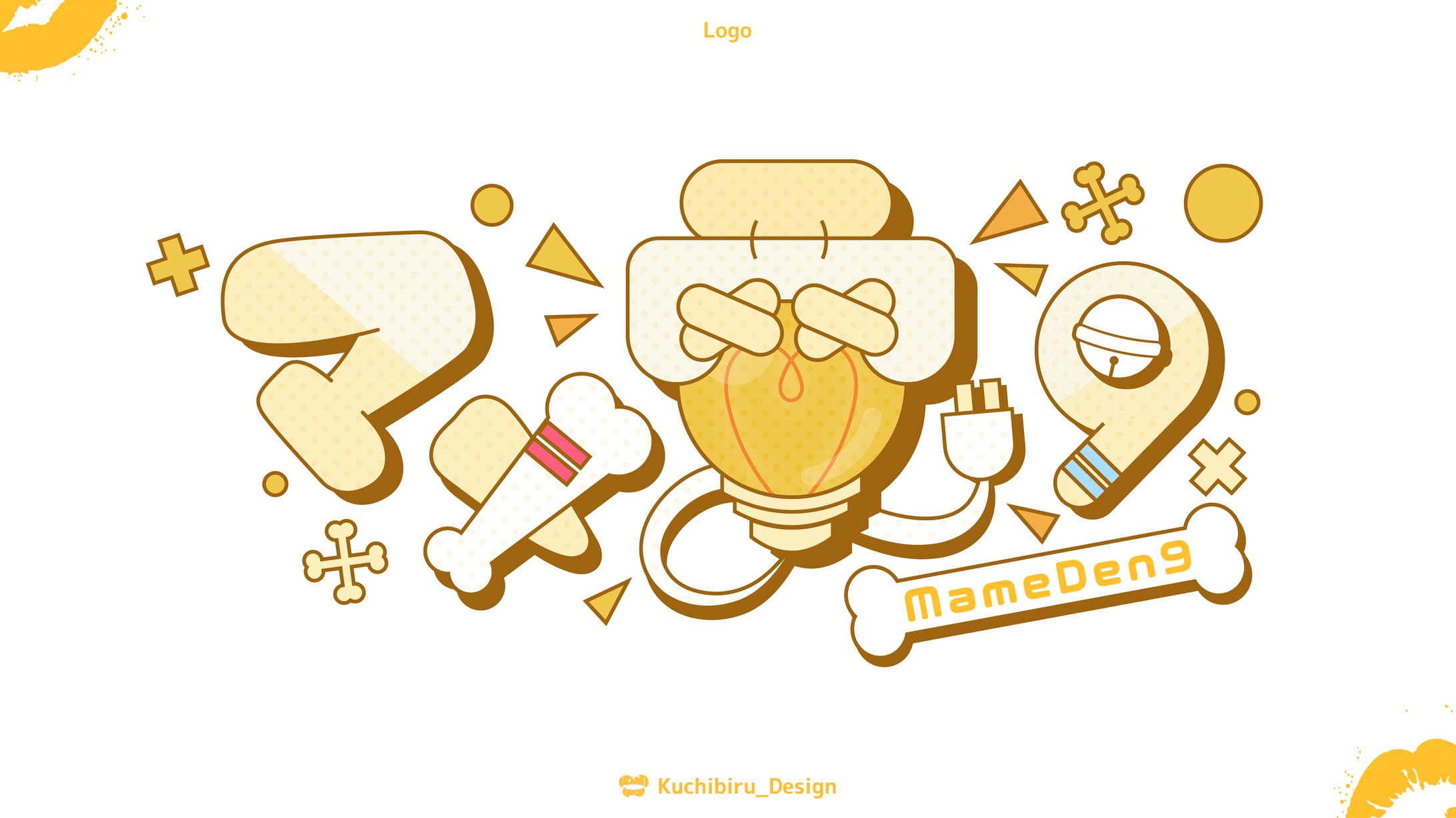 マメ電9様 / Logo Design-1