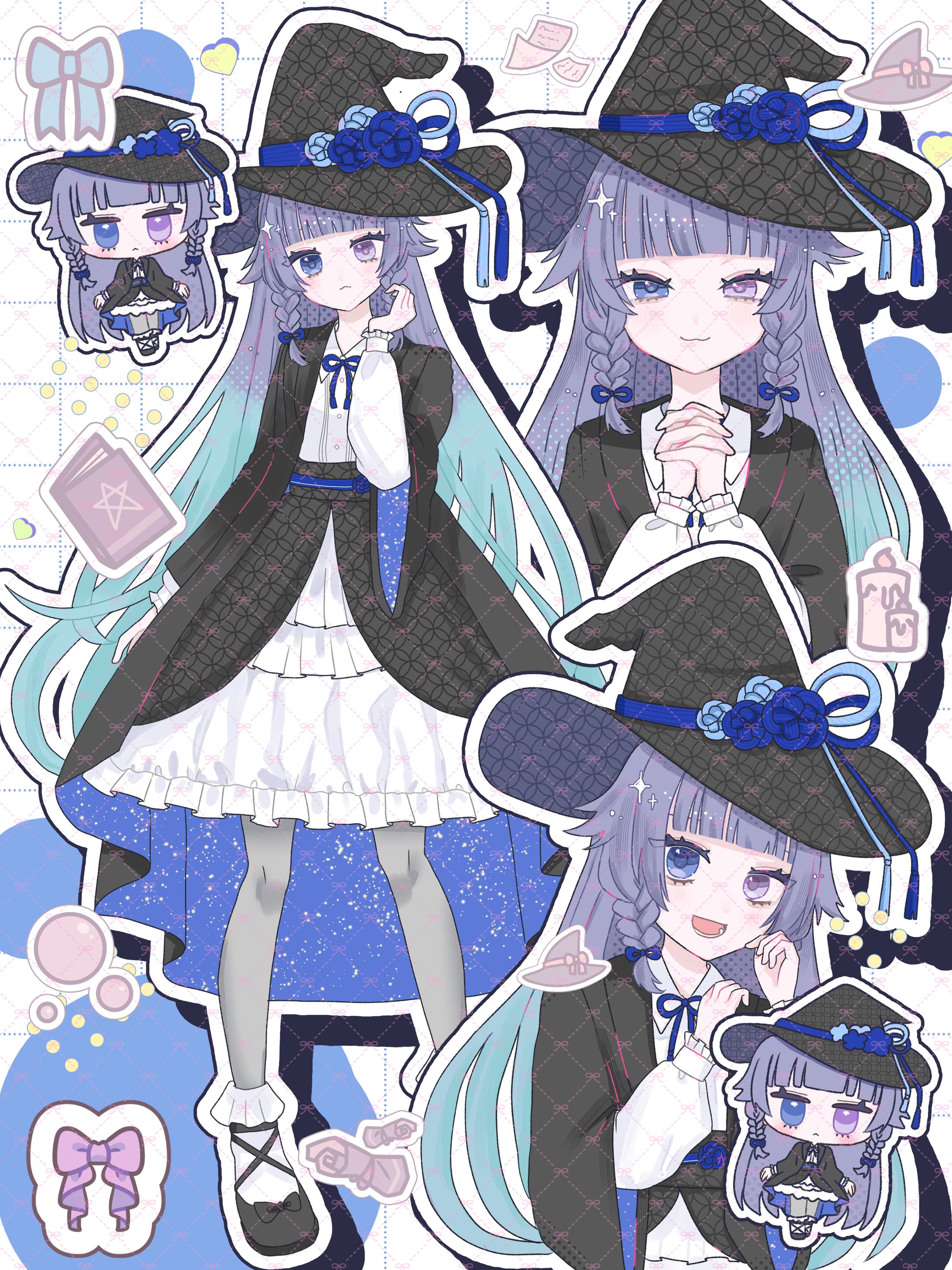 詰め込みイラスト / 歌世月 透華様-1