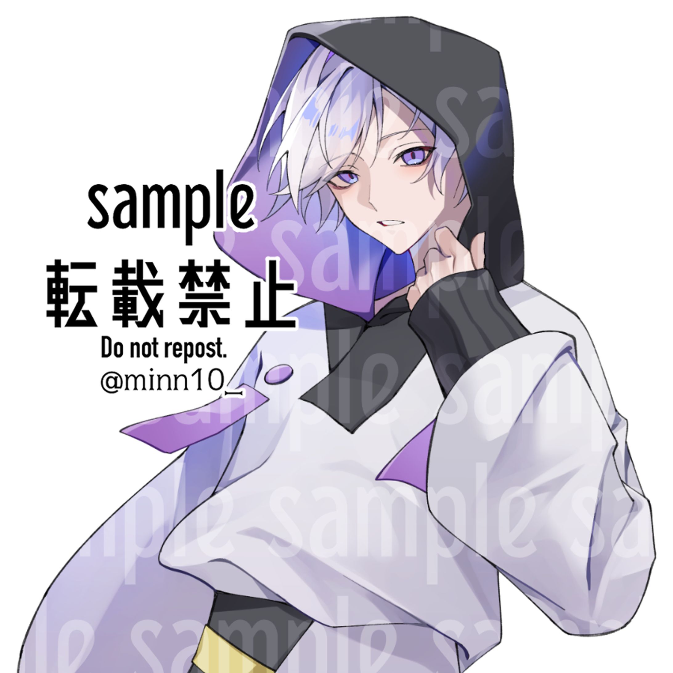 《2025》バストアップイラスト-1