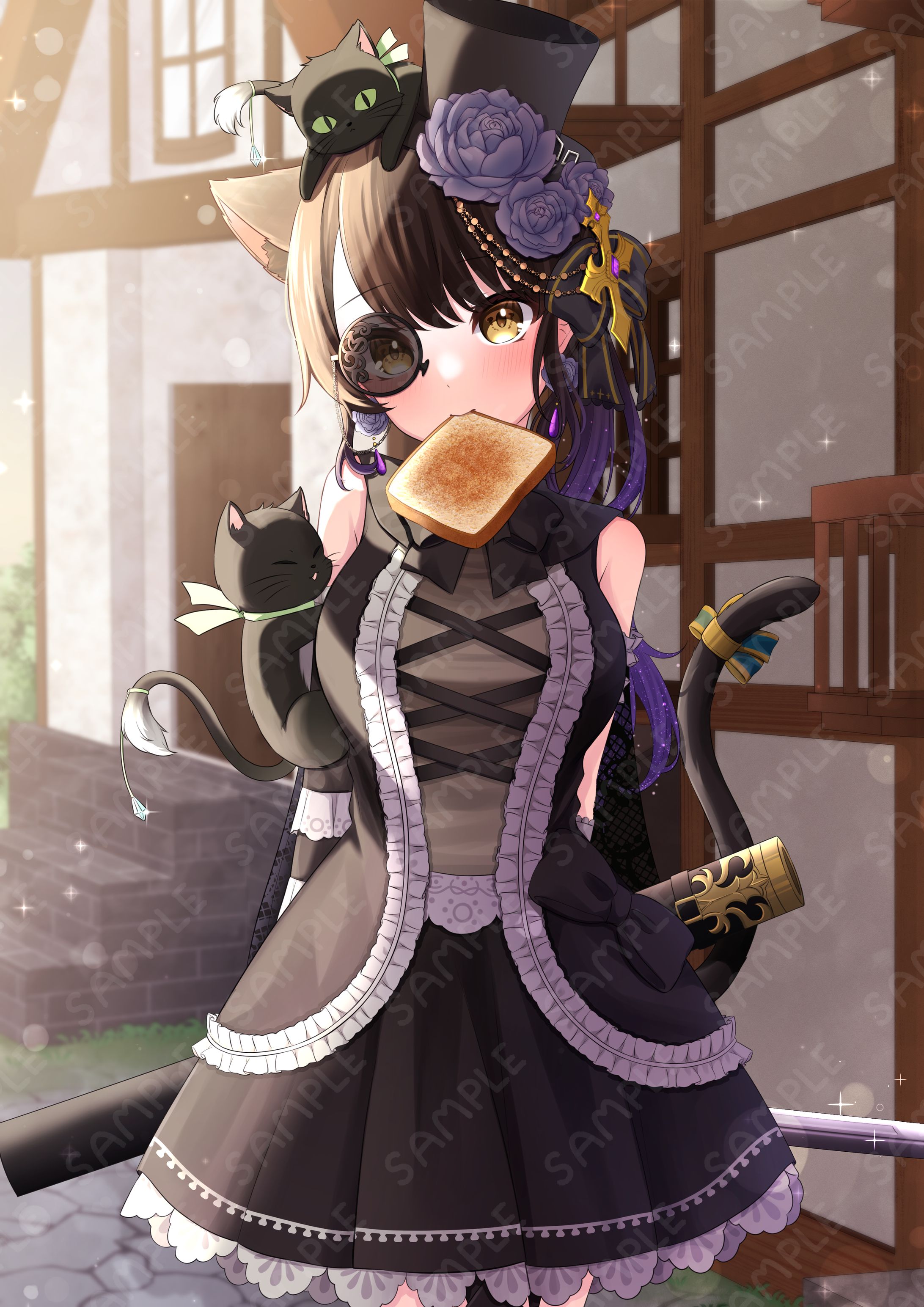 マイキャラちゃんの一枚絵のご依頼-1