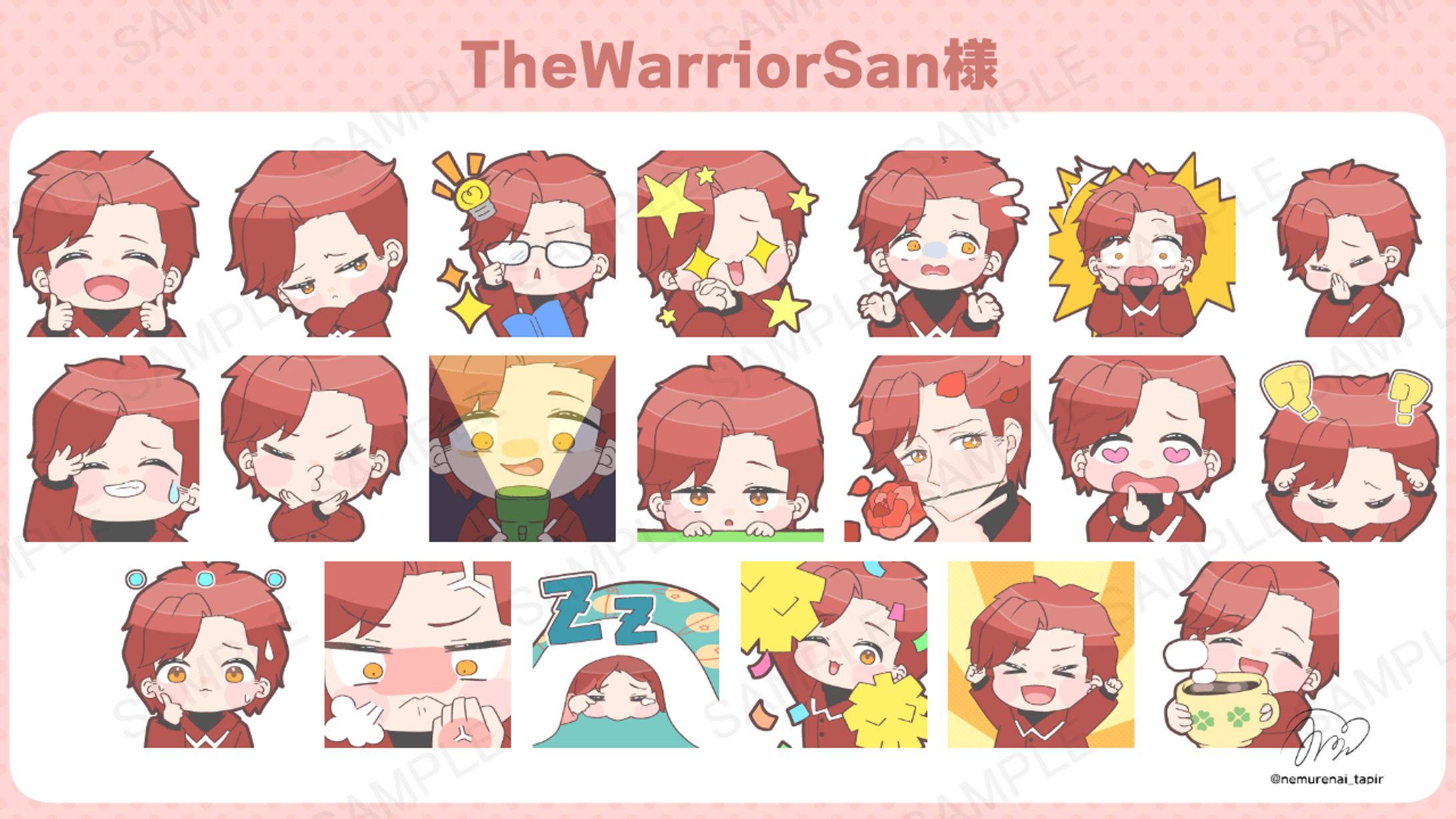 【Emotes】TheWarriorSan様-1