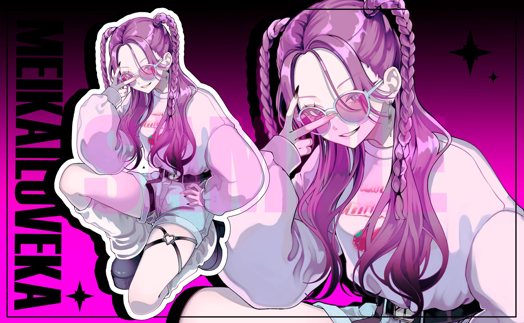 【VTuber】ストグラキャラクター メイ・カイ/冥海らぶか様-1