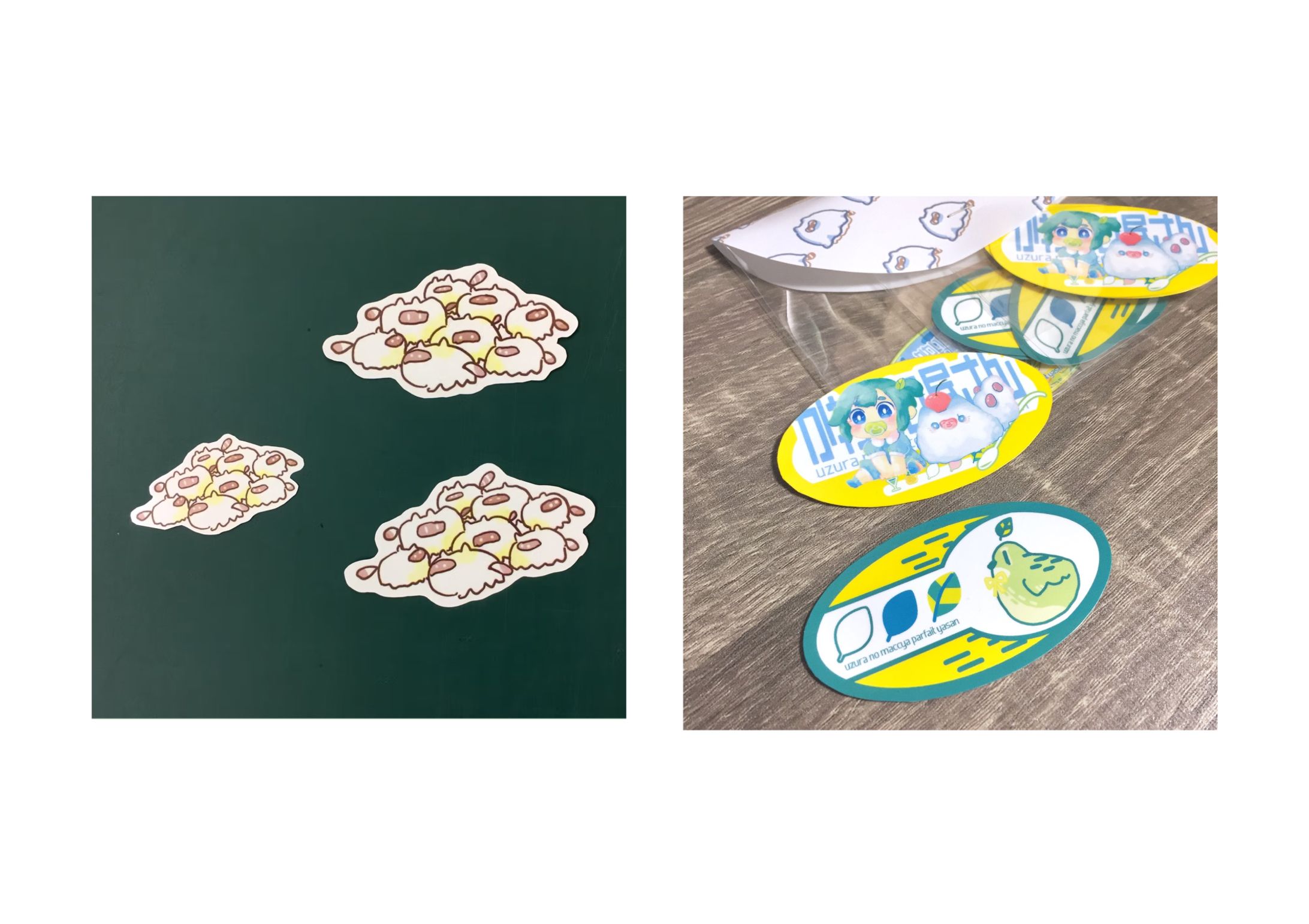 イラスト ステッカー作例集-1