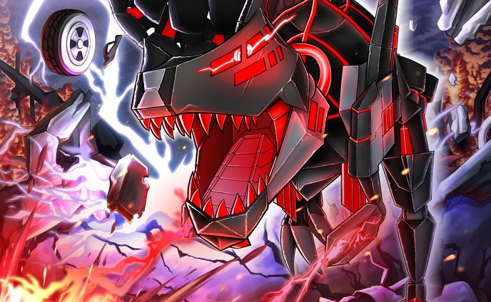 1枚イラスト、モンスター