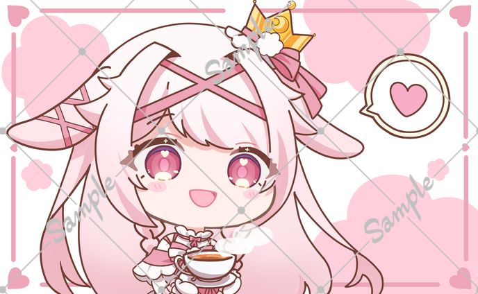 湊兎 美々 ファンBOXイラスト