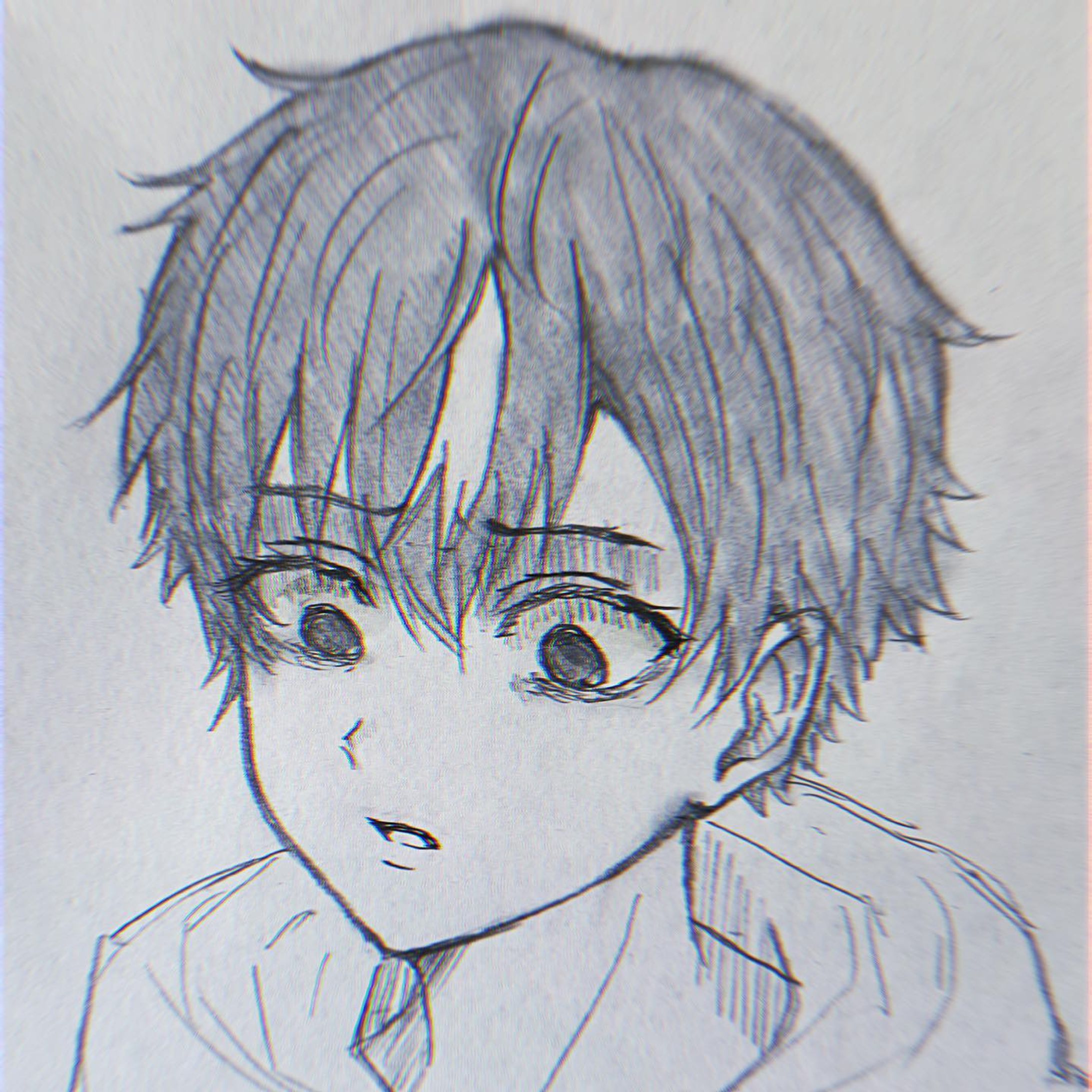 Tiktokにあげたイラストです！
 #プロセカ 
  #prsk_fa 
 #東雲彰人 
 #びびばす
 #ビビッドバッドスクワッド 
 #闇セカ
  #イラスト
 #絵描き
 #アナログ
 #絵師
 #おすすめ-1