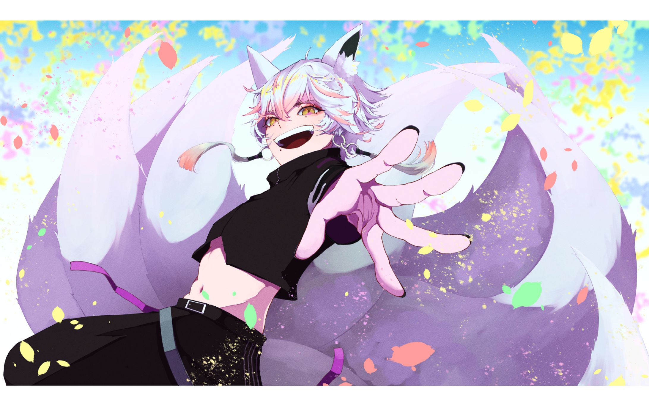 ご依頼】誕生日配信サムネ用イラスト みこがみぎん様