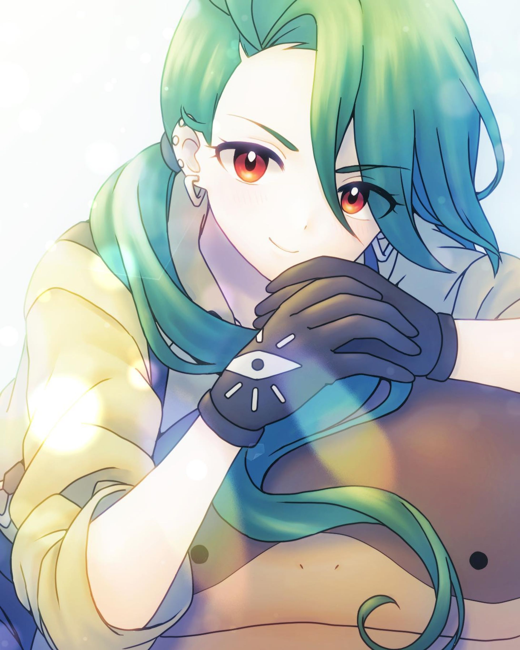 チリちゃんとドオー　#イラスト　#お絵かき　#お絵描き　#おえかき　#illustration #illust #女の子　#女の子イラスト　#デジタル　#デジタルイラスト　#デジタル絵 #ポケモン　#pokemon #ポケモンSV #チリ　#チリちゃん　#ドオー-1