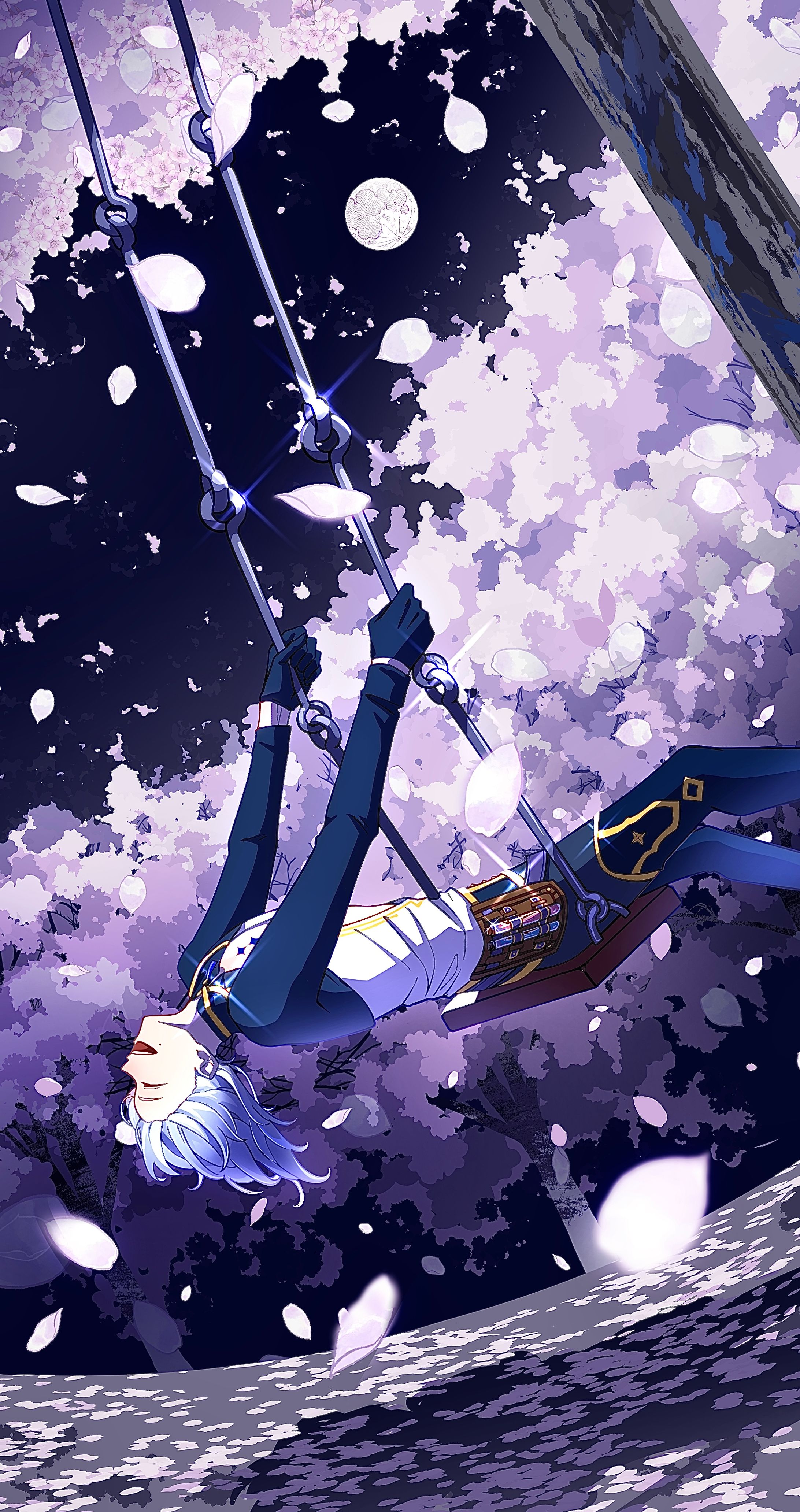 【FA】夜桜ブランコ-1