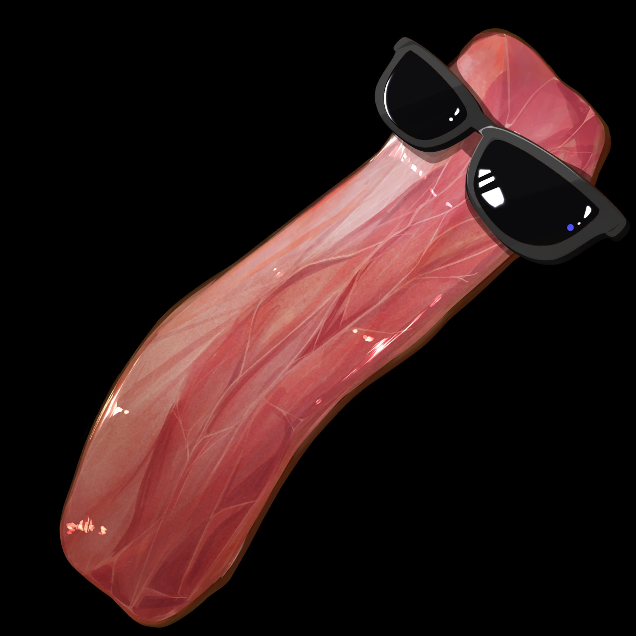 スタンプ「ベーコンの姿焼き」/ Stump "Bacon's Figure-grilled"-1