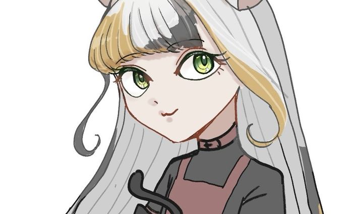 猫の擬人化