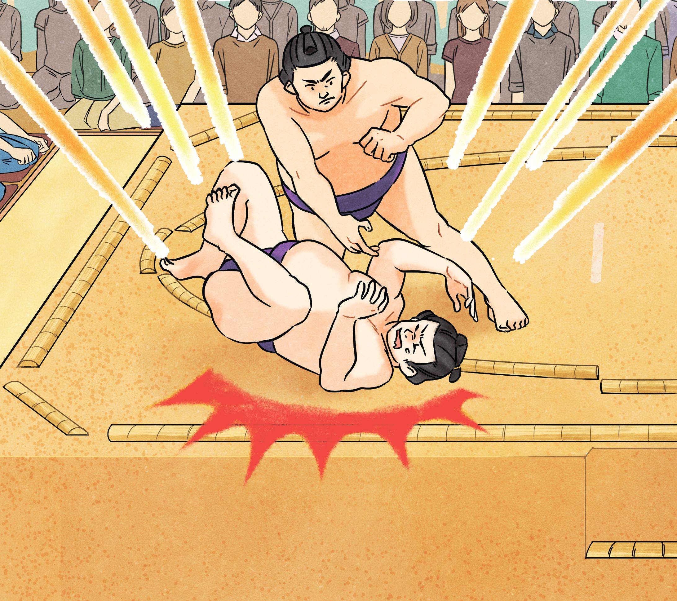 岐阜新聞社様　新聞広告イラスト-1