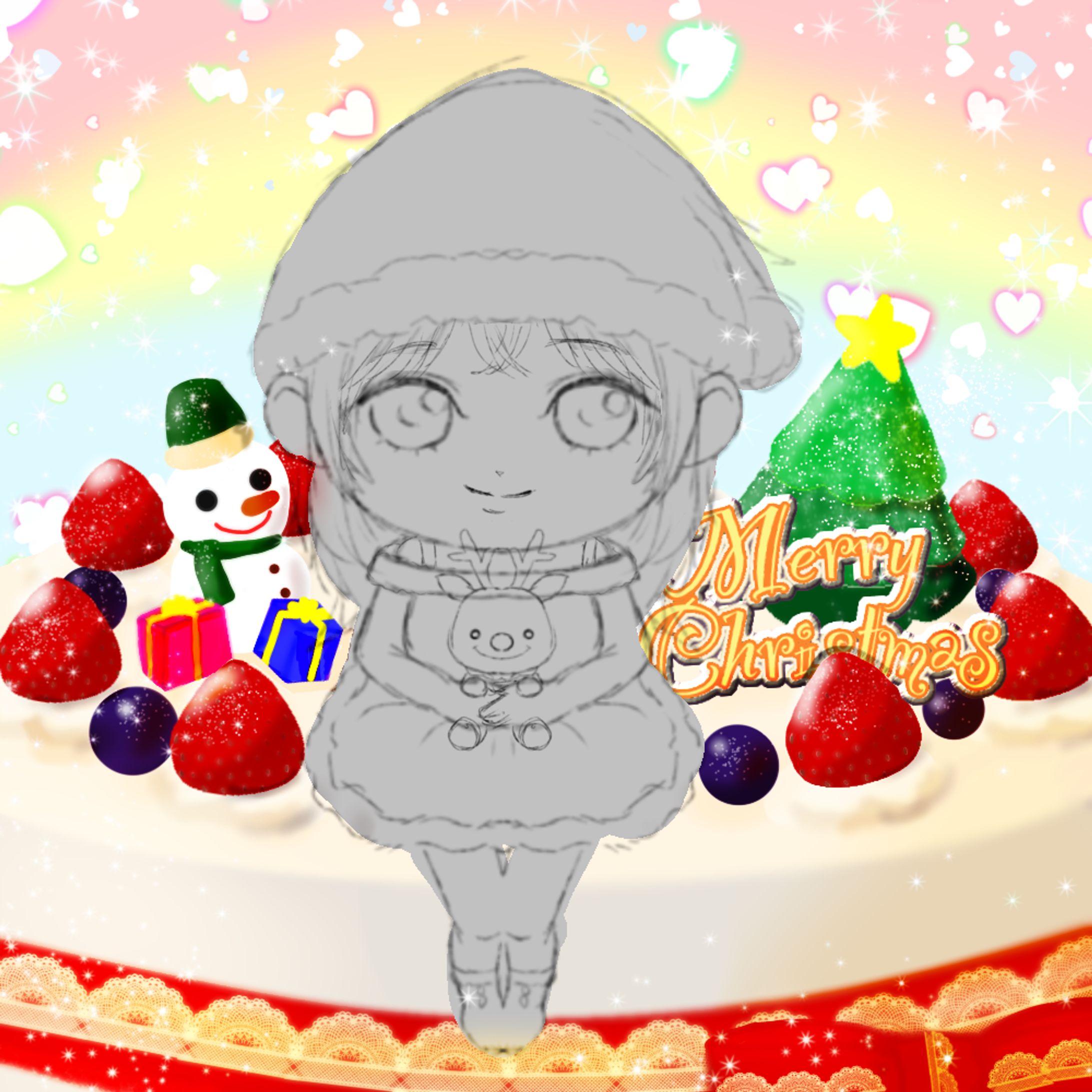 クリスマス🎁イラスト-1