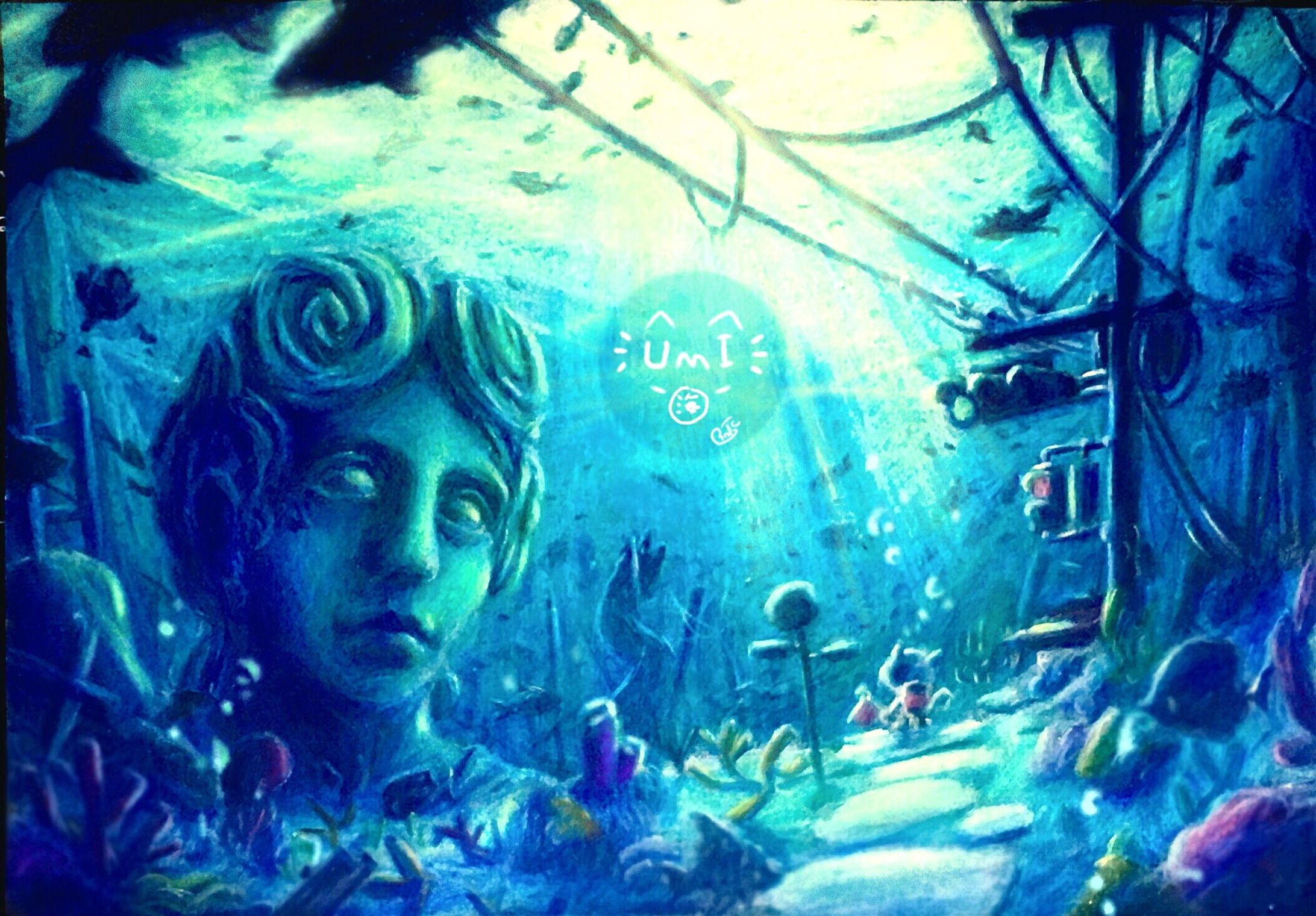 とある海底遺跡(創作)-1