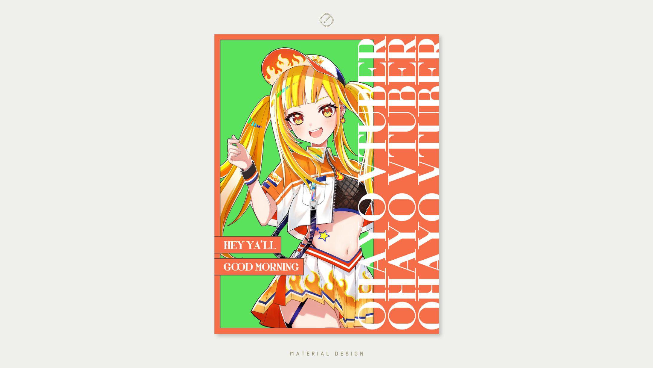 Vtuber素材-MATERIAL DESIGN-1
