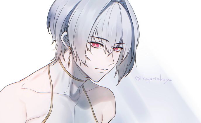 男青年らくがき