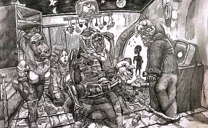 シャーペン画大全