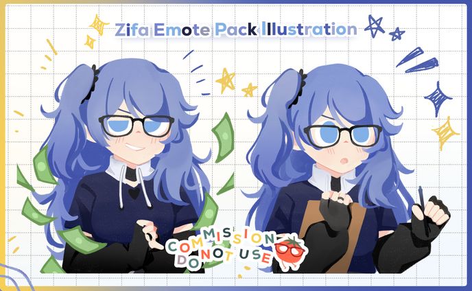 illust、emotes