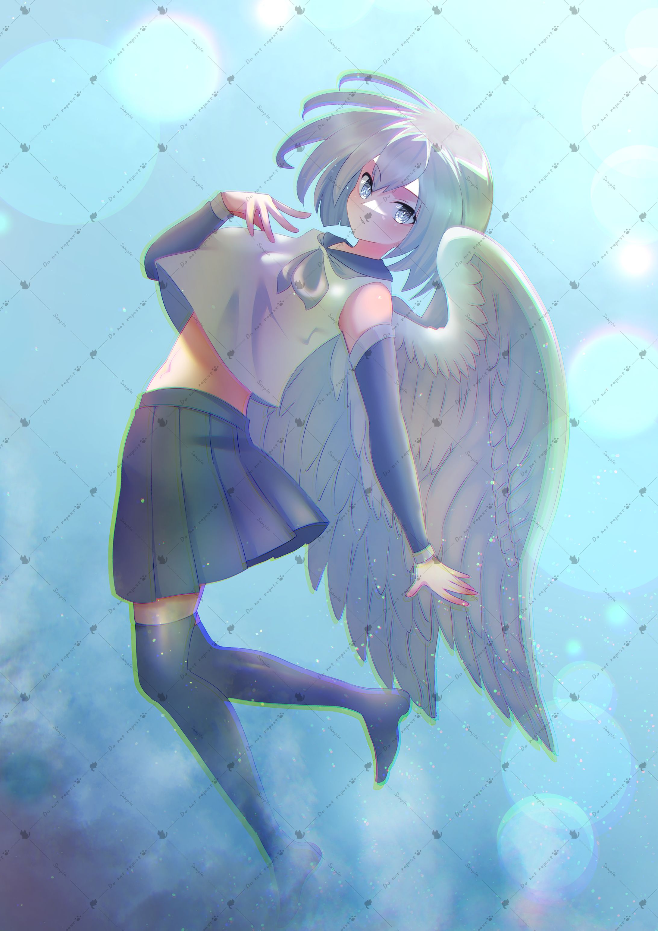 1枚絵　天使-1