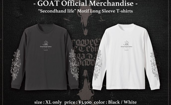 【Merchandise】Secondhand life Motif Long Sleeve