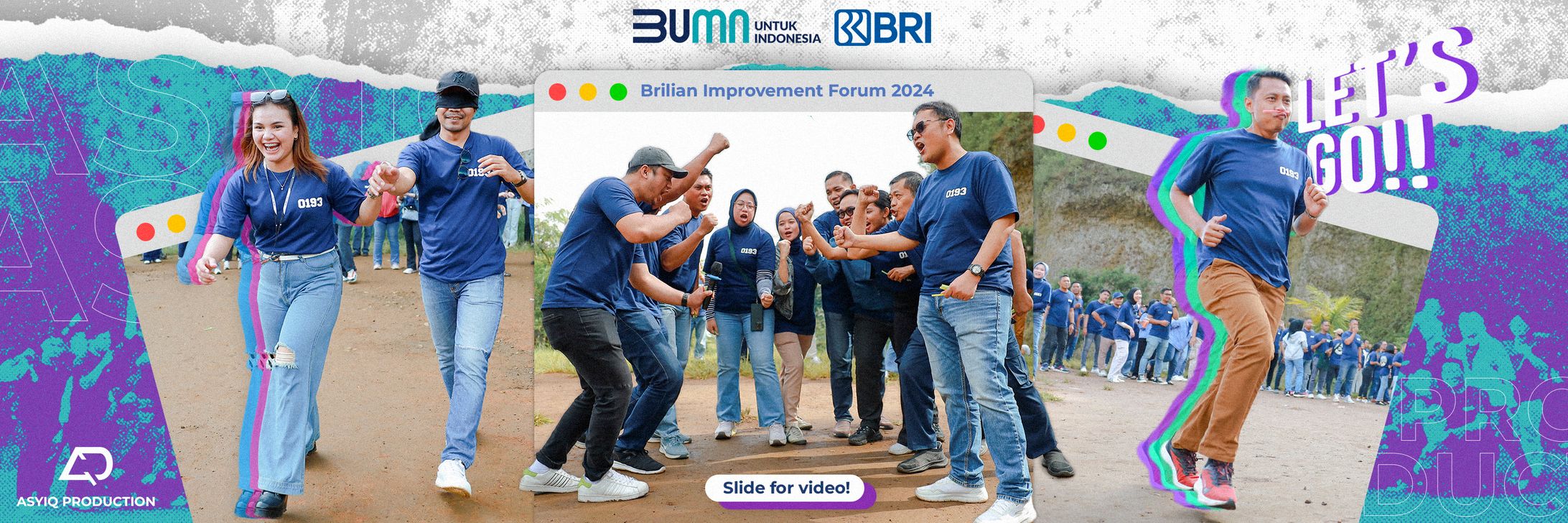 Design feed poster for Instagram - Event Documentation BRI BIF 2024-1