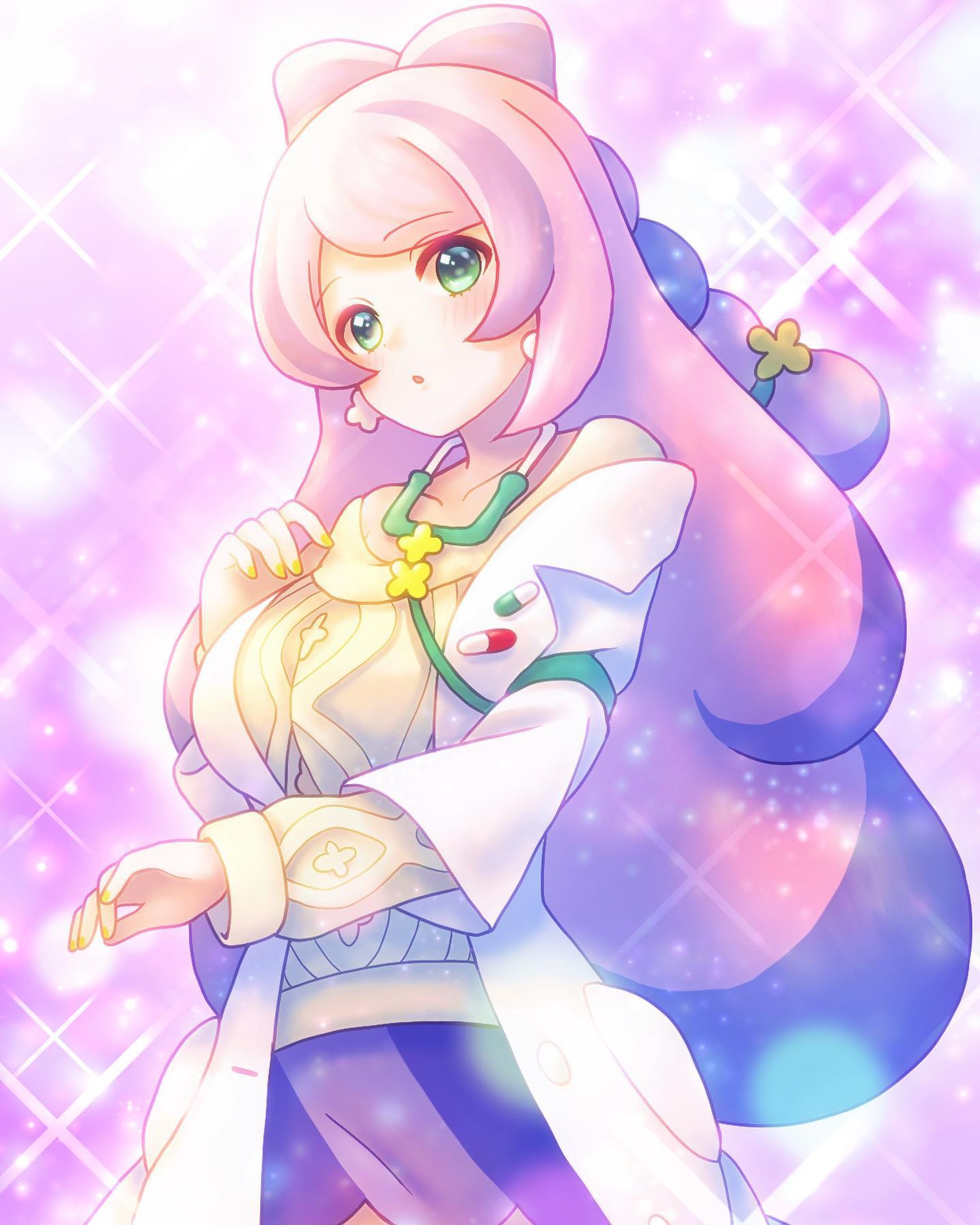 ミモザ先生　#イラスト　#お絵かき　#お絵描き　#おえかき　#illustration #illust #女の子　#女の子イラスト　#デジタル　#デジタルイラスト　#デジタル絵 #ポケモン　#pokemon #ポケモンSV #ミモザ　#ミモザ先生-1