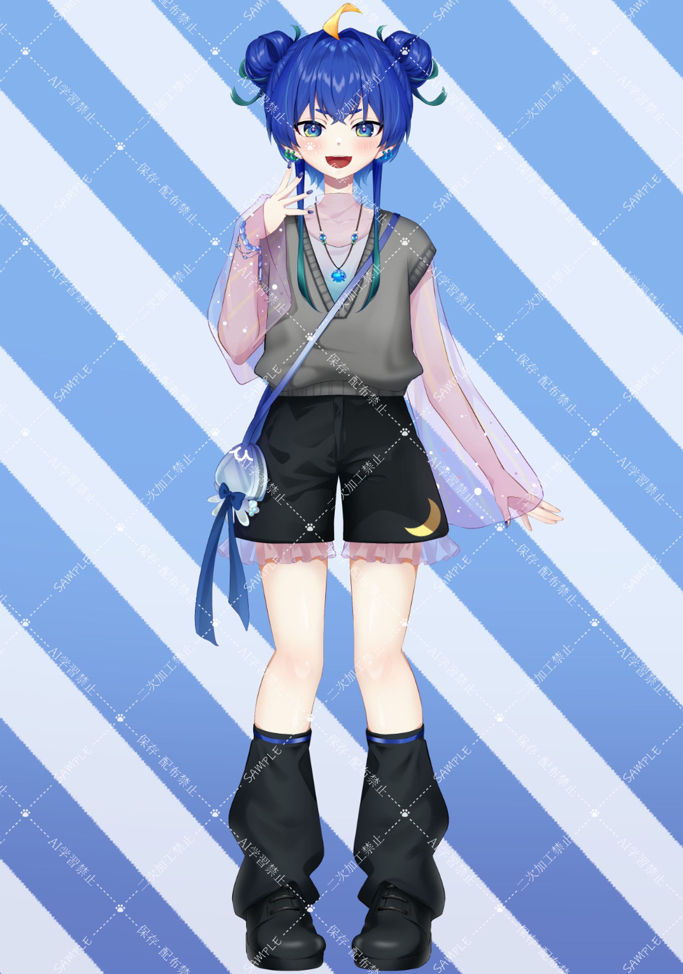 【海月 たろ 様】IRIAM用立ち絵_新衣装-1