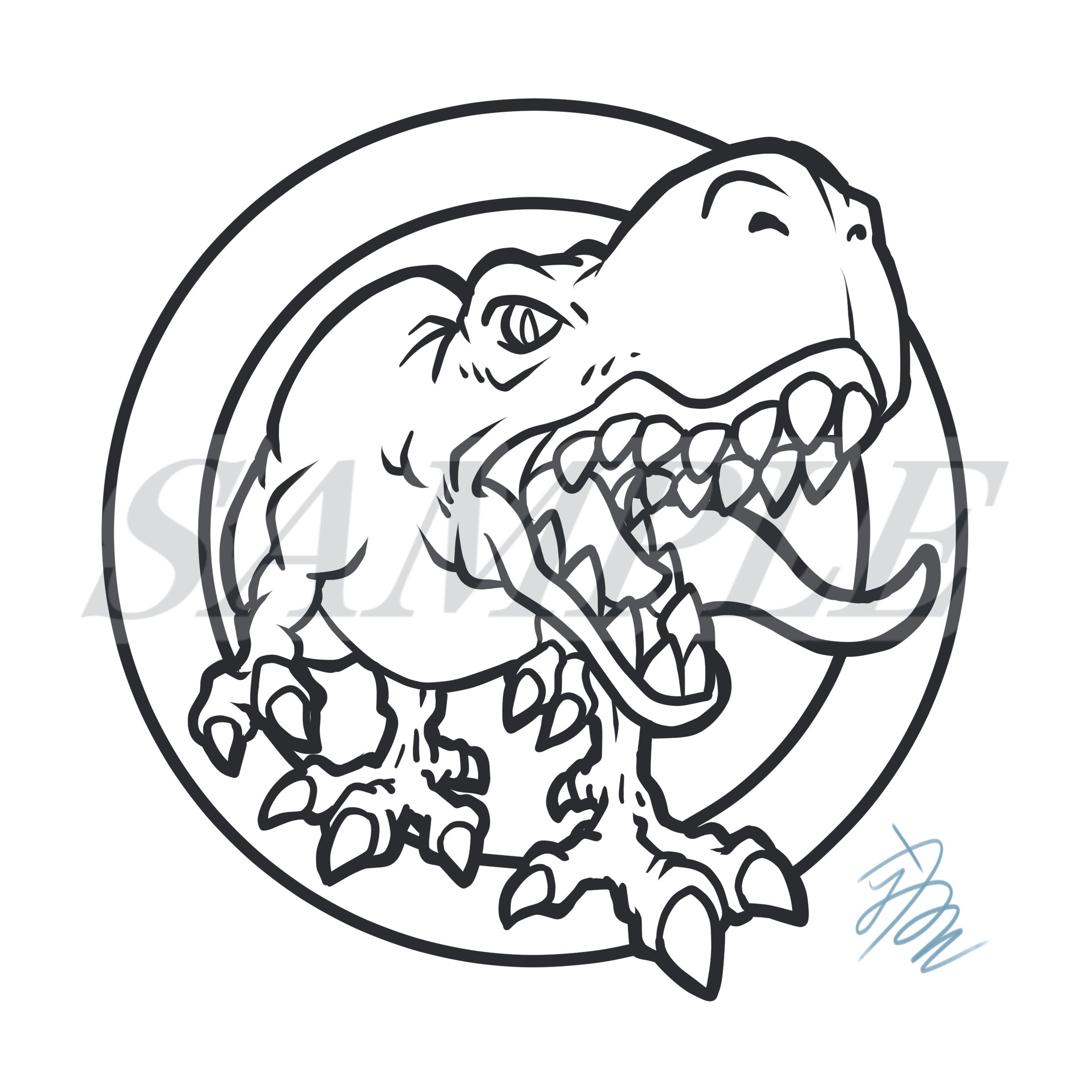 ティラノサウルス-1