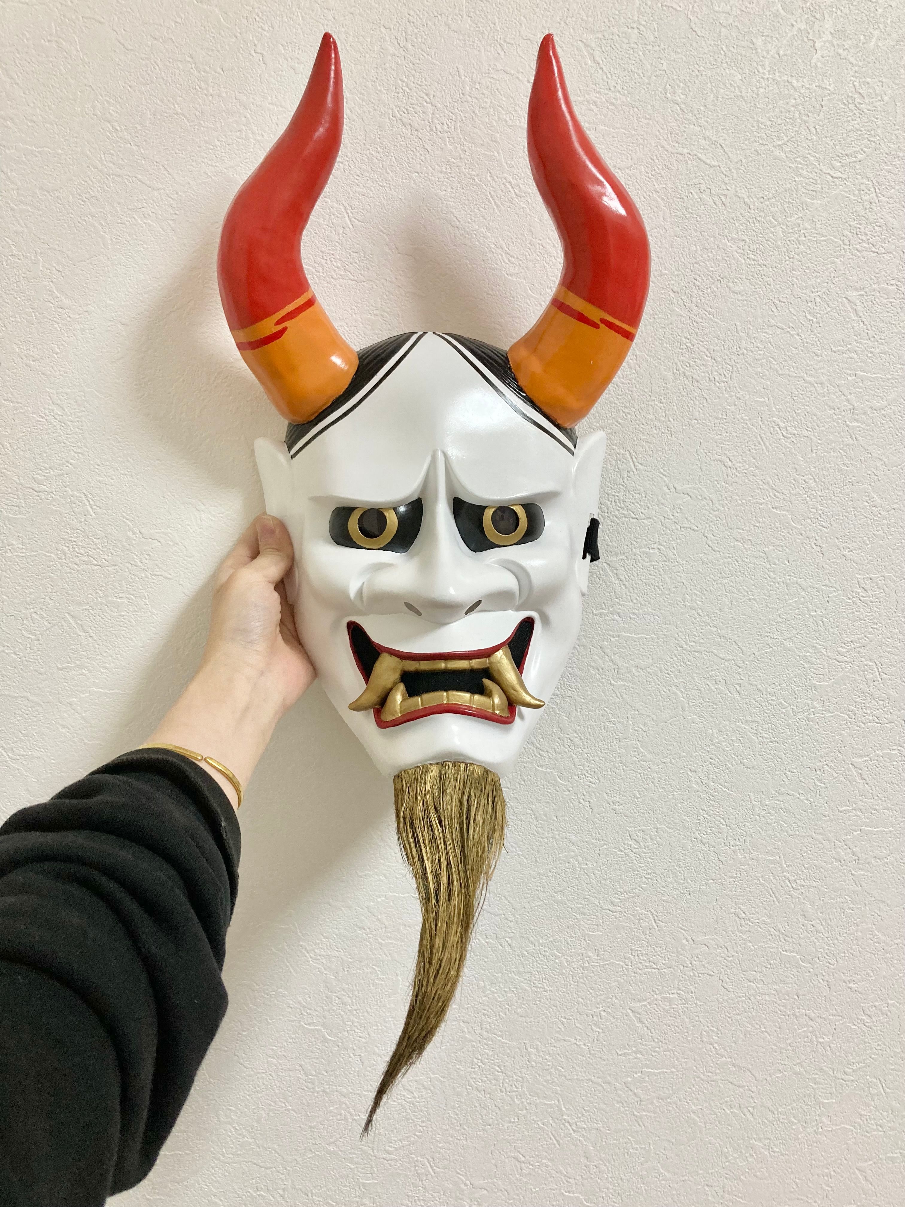 般若 お面 木彫り 能面 般若(はんにゃ) 木彫り 手彫り 般若 お面 種類