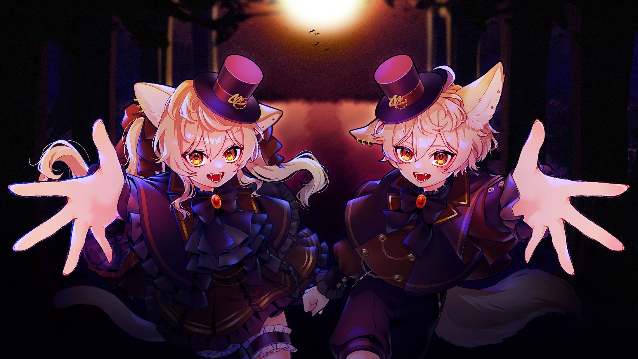 二胡羅夏夜様 ハロウィンイラスト-1