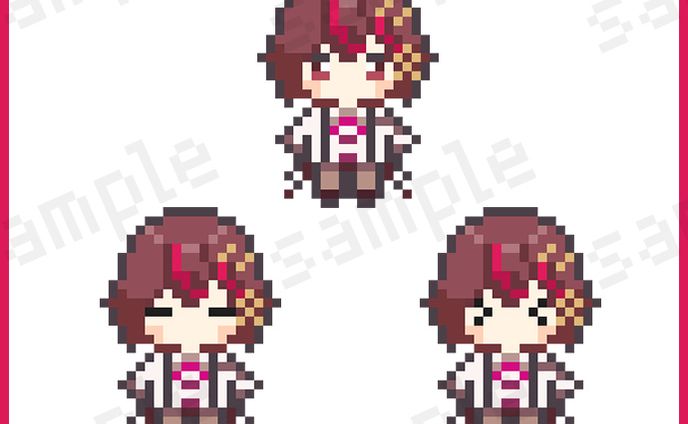 【お仕事実績】light様（ドット絵_とまともずく）