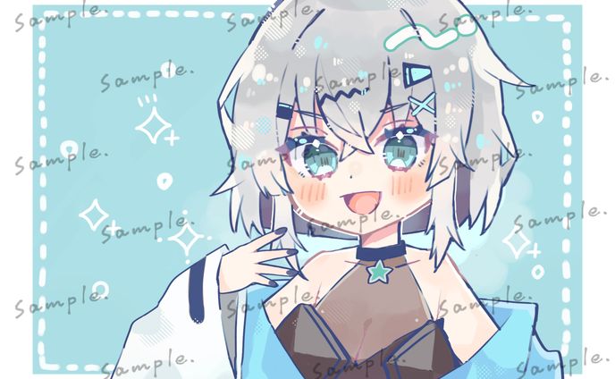 ご依頼、通常等身イラスト
