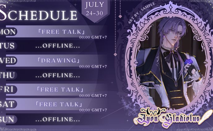 Lyon Gradiolus Stream schedule