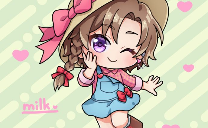 【ちびキャラ】農家風／虹湖夏未留来様