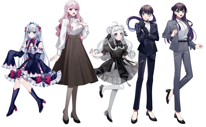 女性立ち絵イラスト