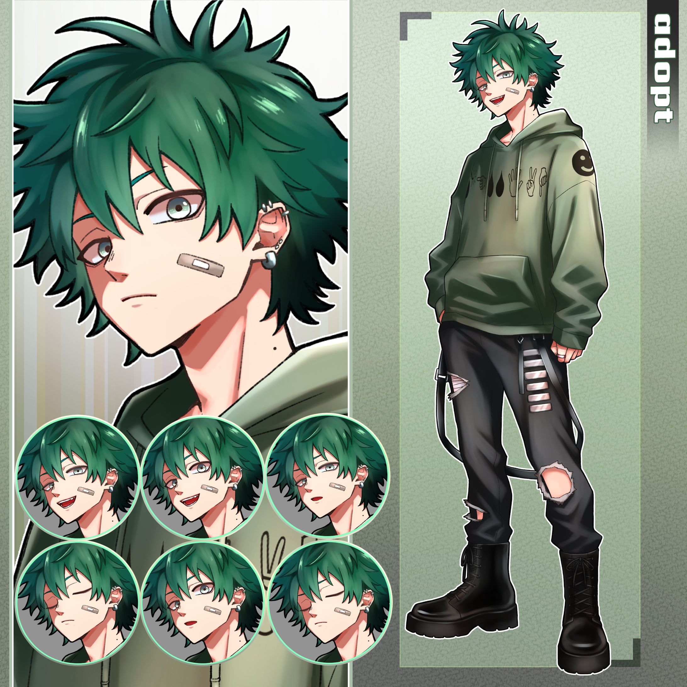 SKIMA出品　表情差分付き立ち絵-1