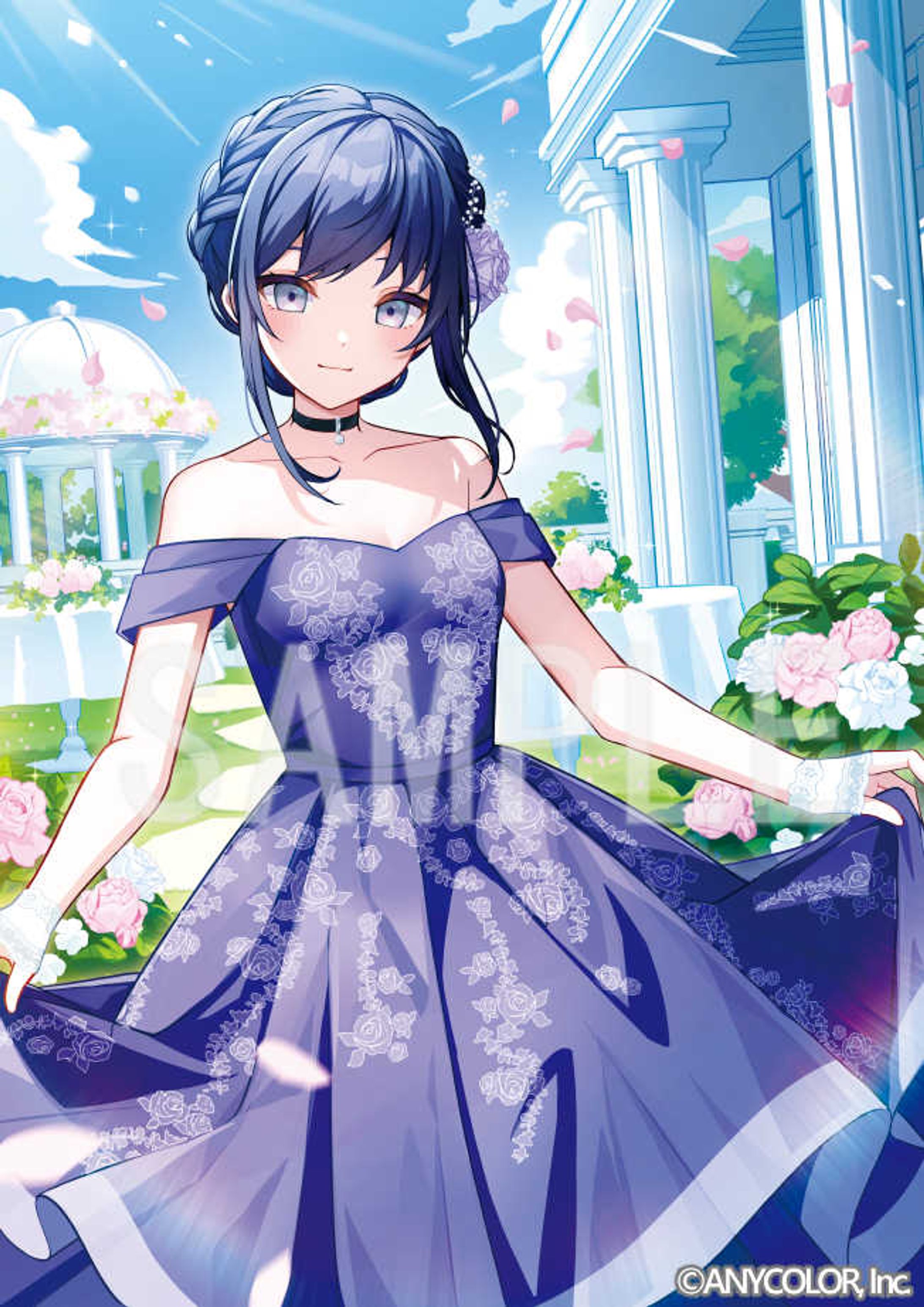 ANYCOLOR株式会社様「にじさんじ ジューンブライド2024 ～Rose Ribbon Knot ～」グッズイラスト-1