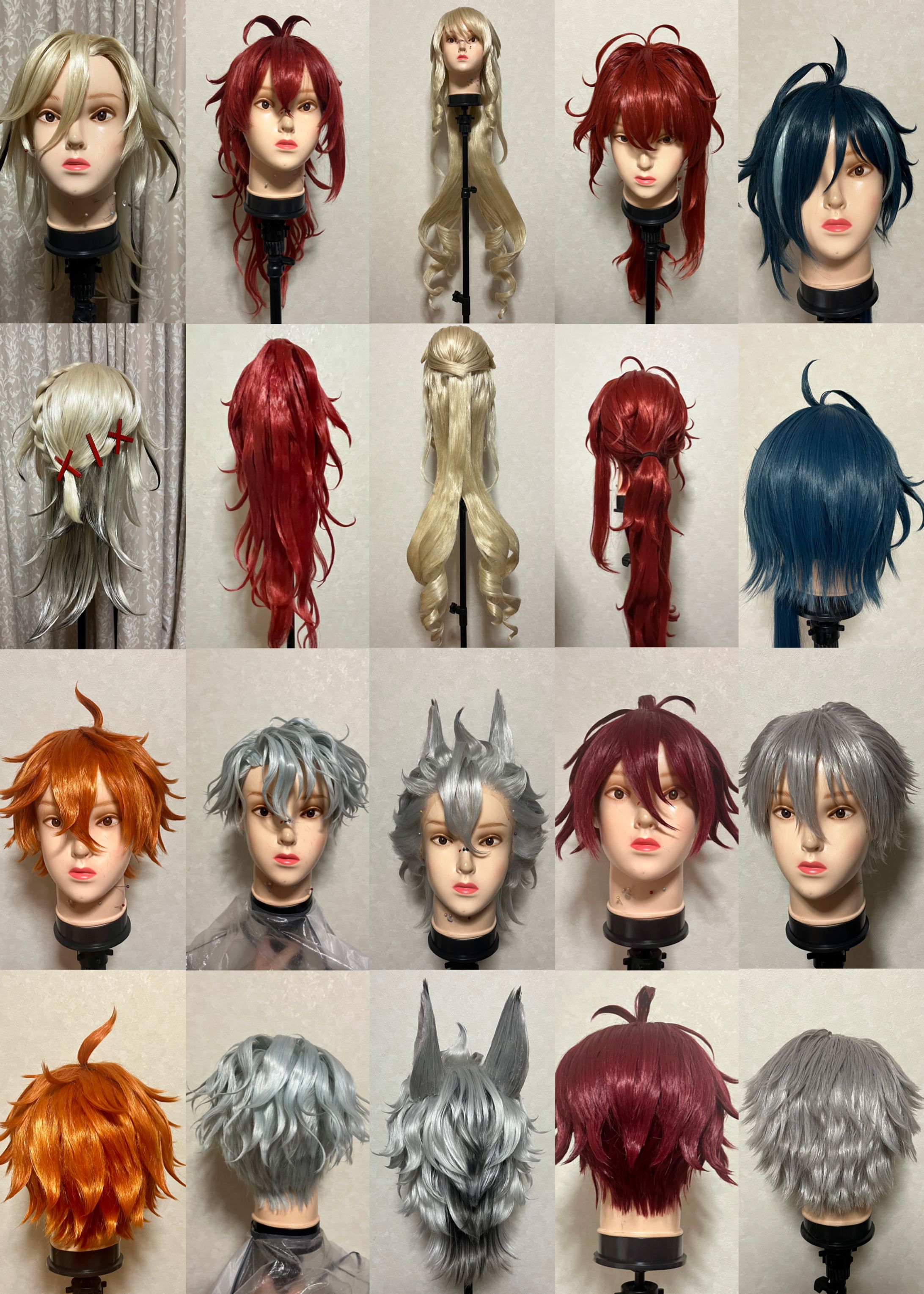 【ファンアート】コスプレウィッグ-1