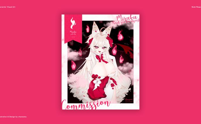 Skeb／キャラクターイラスト