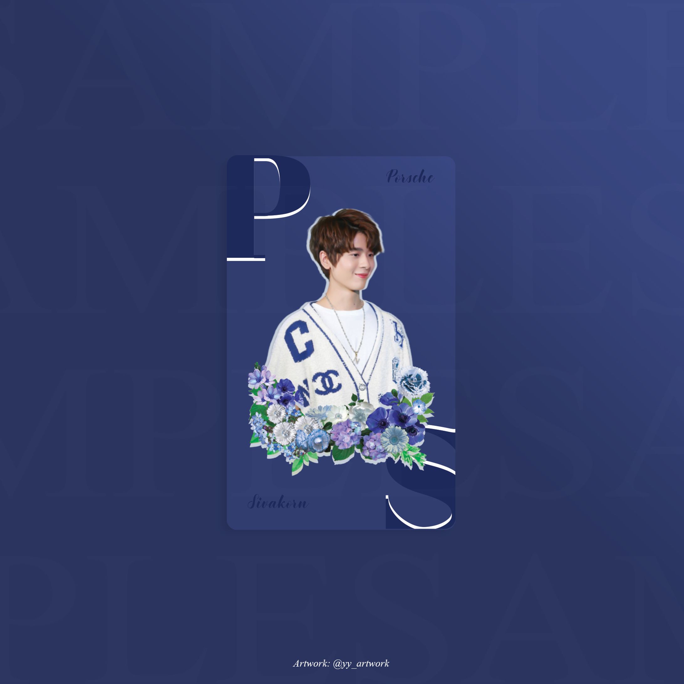 Porche clear card-1