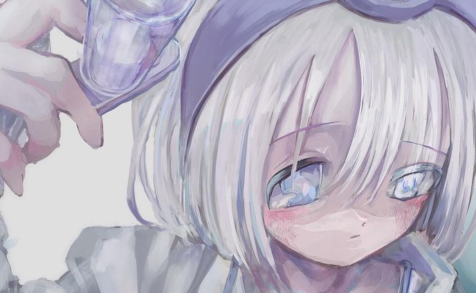 ウツッ！(どっちの？) 
#お医者さんごっこ  #創作 #イラスト #illustration