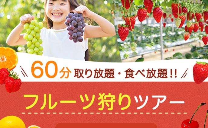 バナー：フルーツ狩り