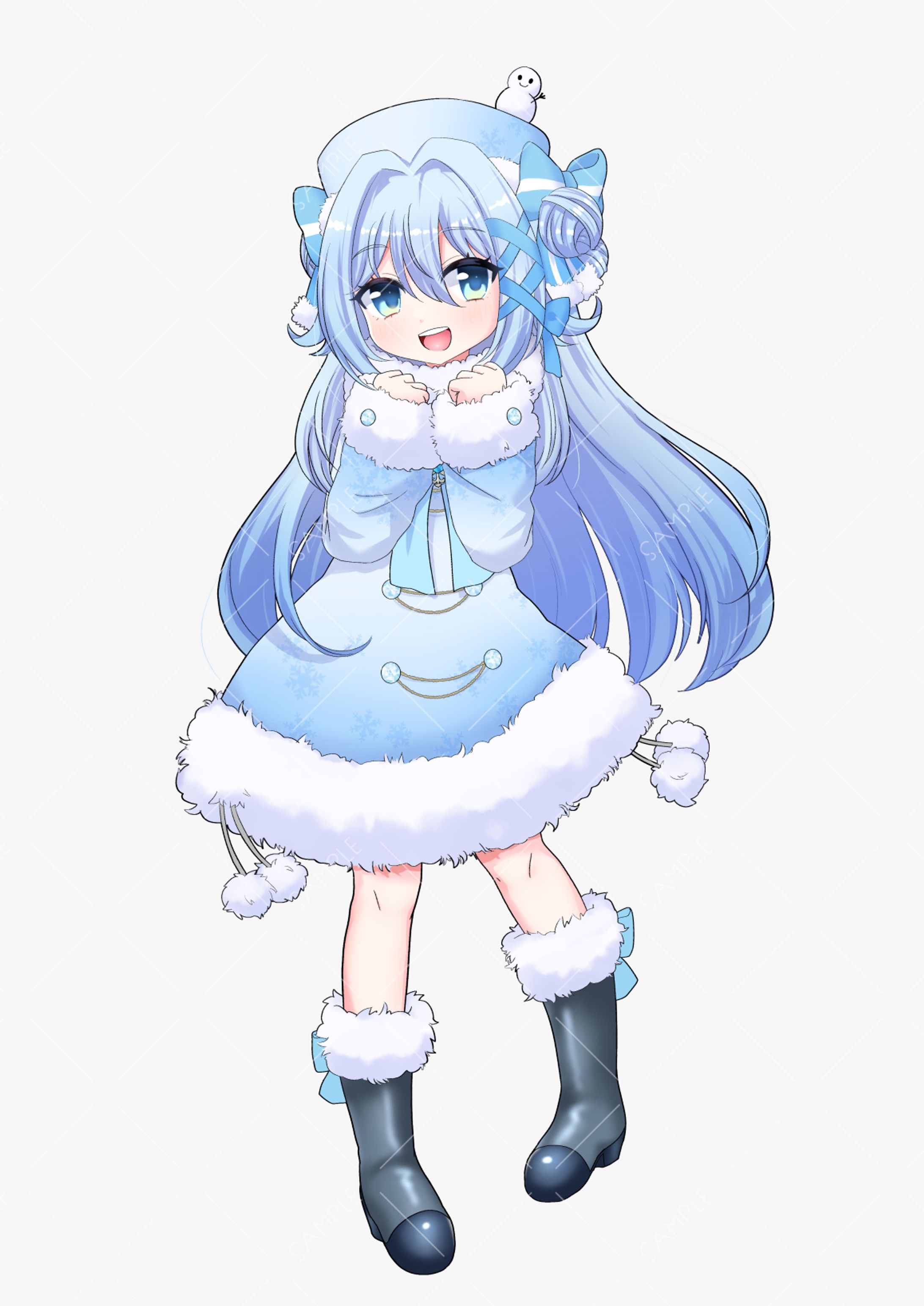 全身イラスト制作-1